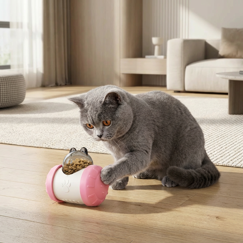 Bola Interativa de Alimentação Lenta