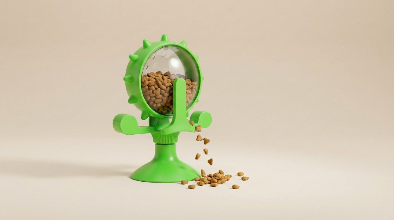 Alimentador Interativo com Ventosa