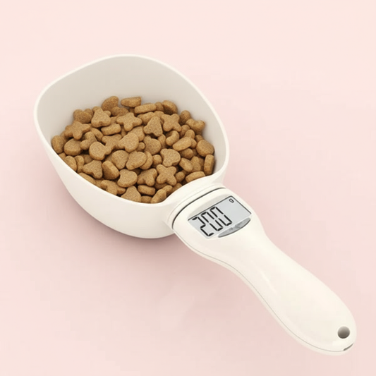 Balança Digital & Colher Medidora para Ração