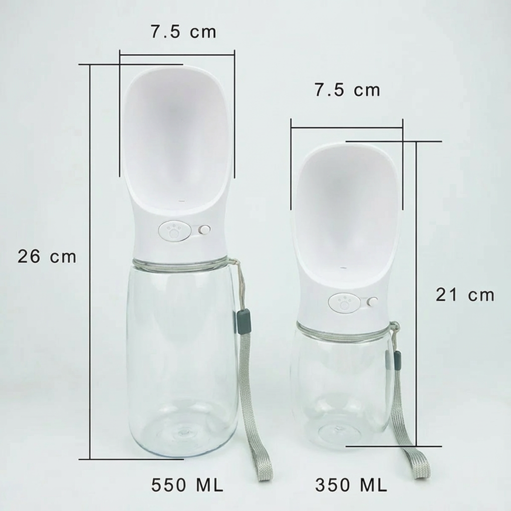 Garrafa Dispenser de Água para Pets