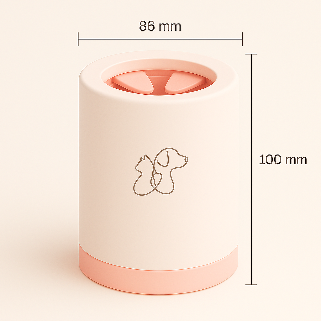 CleanPaw - Limpador Portátil de Patinhas