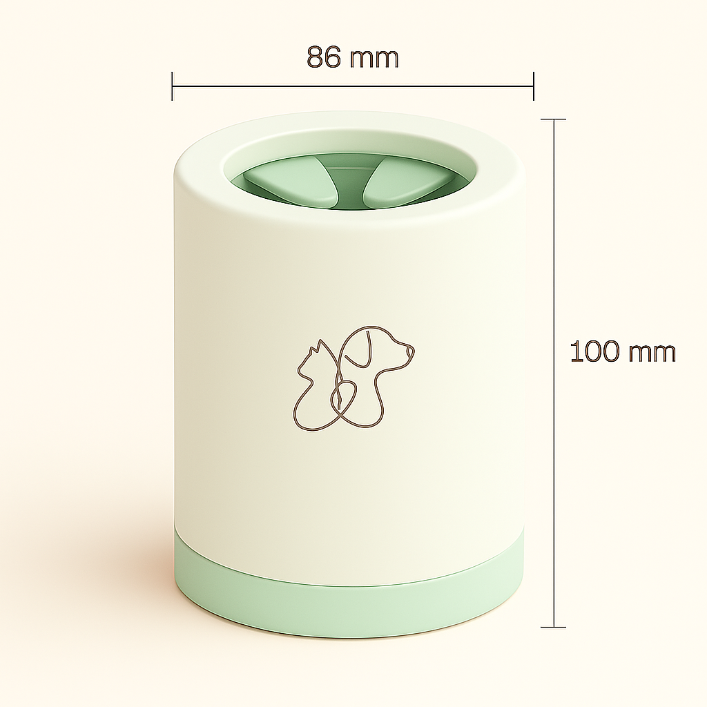 CleanPaw - Limpador Portátil de Patinhas