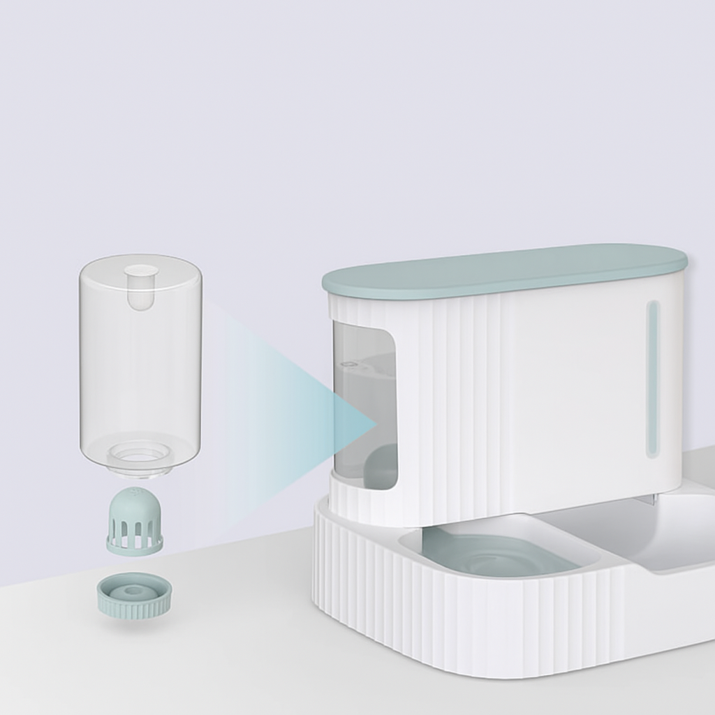 Tigela Automática 2-em-1