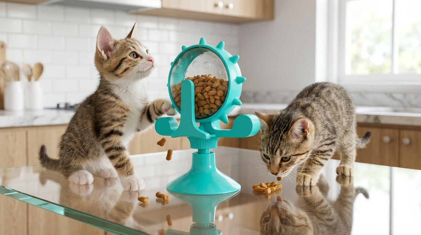 Alimentador Interativo com Ventosa