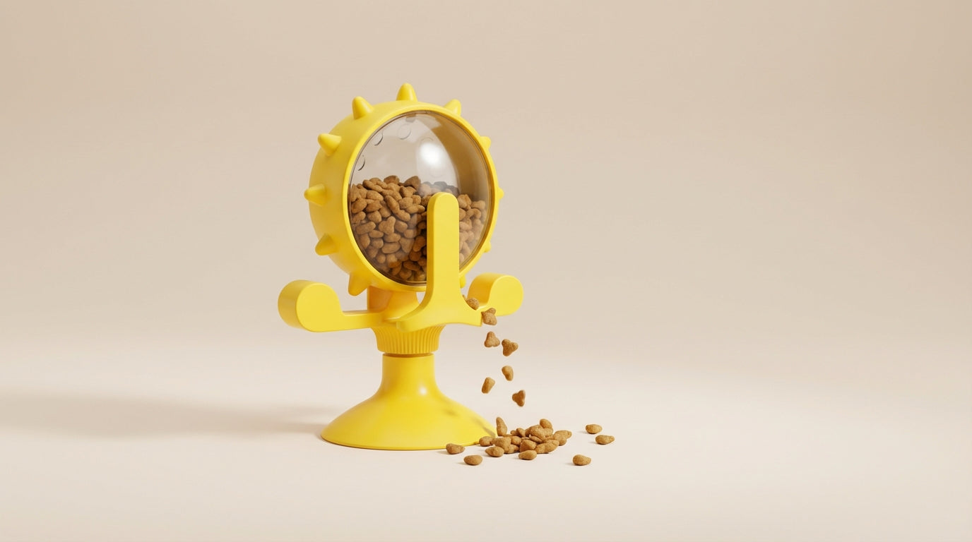 Alimentador Interativo com Ventosa