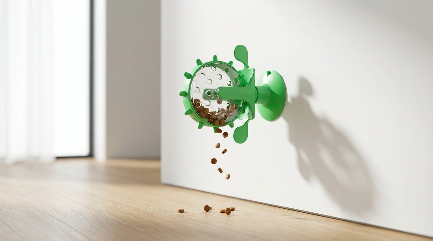 Alimentador Interativo com Ventosa