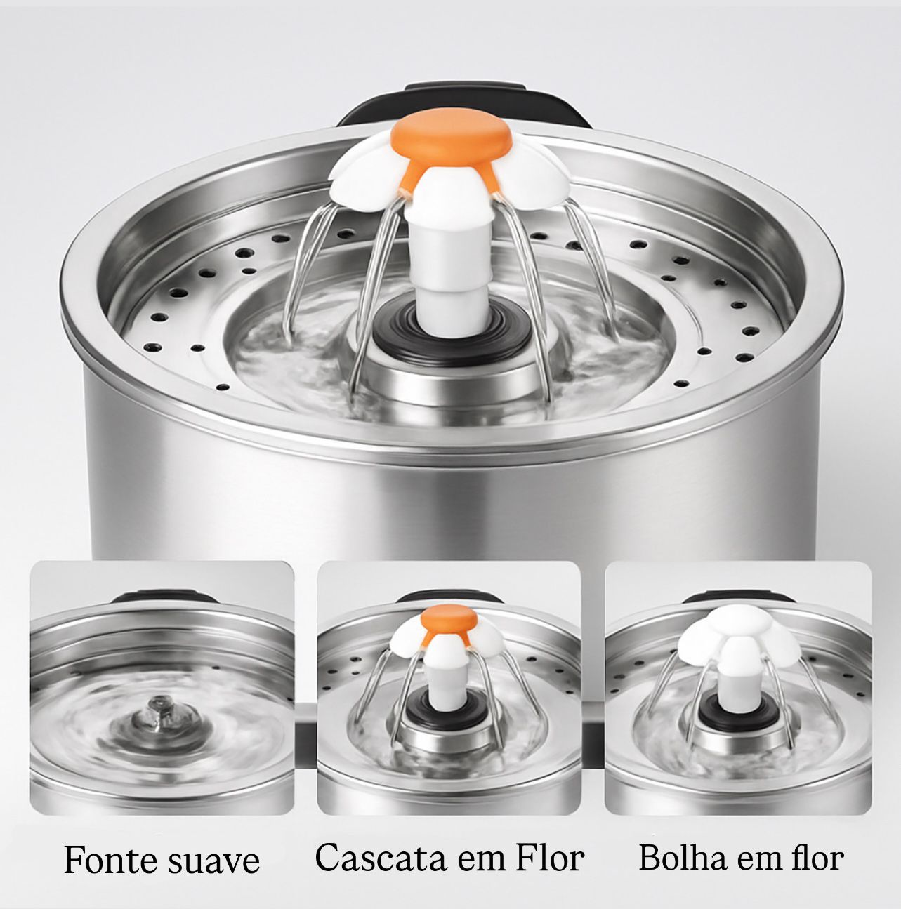 HydraFlow - Fonte Automática de Aço Inoxidável