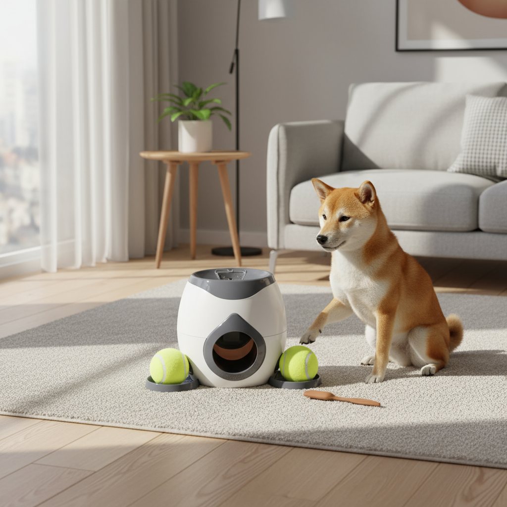 Lançador Interativo de Bolinhas