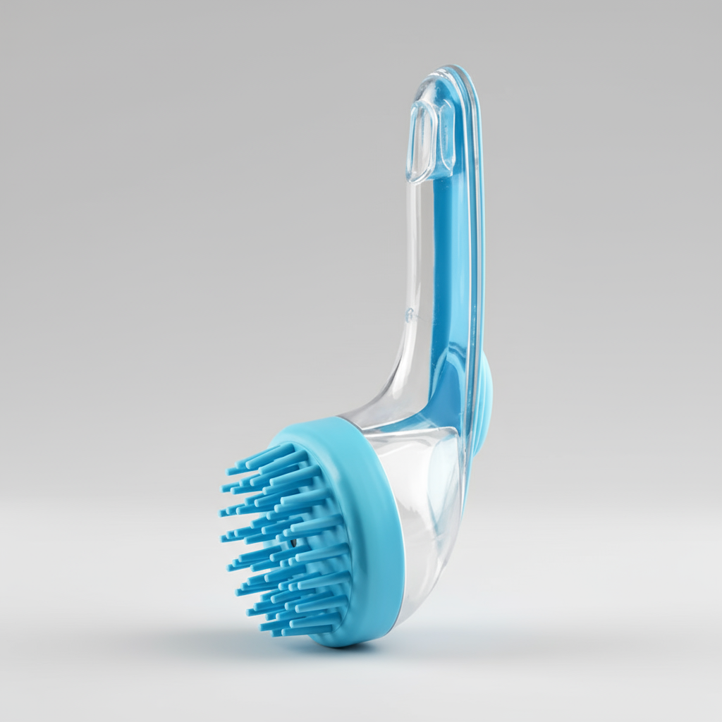 Escova de Banho & Massagem em Silicone